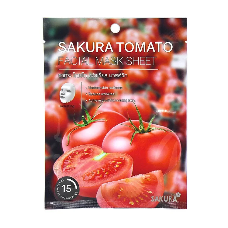 Sakura Tomato Facial Mask Sheet – 25gm