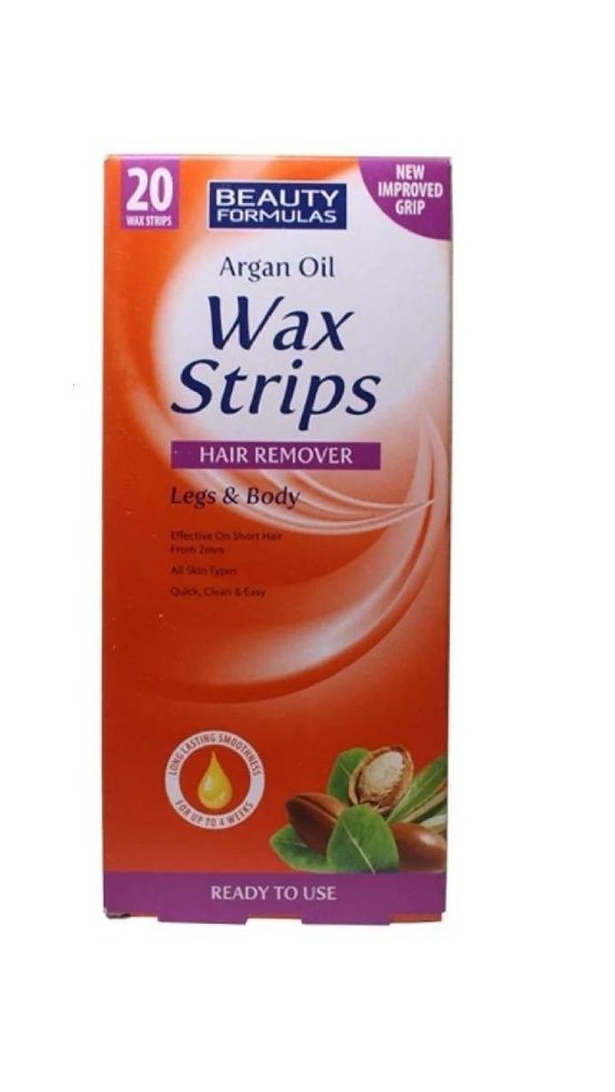 Argan Oil Wax Strips Hair Remover Legs & Body