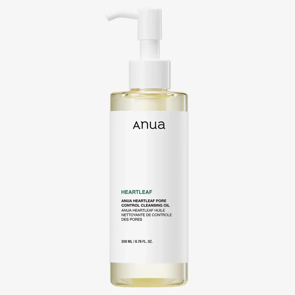 Anua Heartleaf Pore Control Cleansing Oil 200ml – Korean Deep Cleansing Makeup Remover