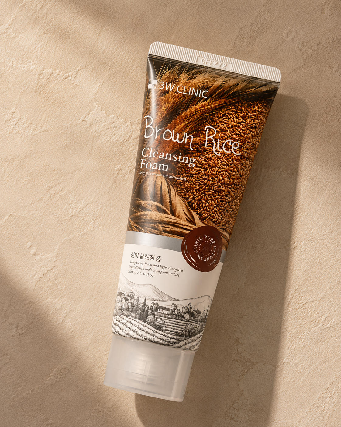 3w clinic cleansing foam brown rice 100ml Best Price In Bangladesh
