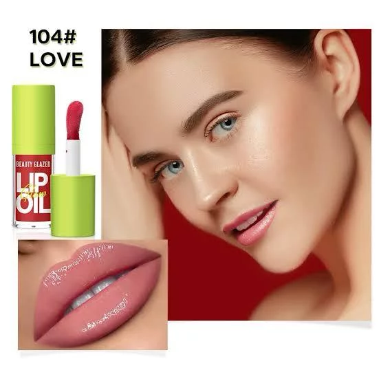 Beauty Glazed Glow Lip Oil-104 LOVE